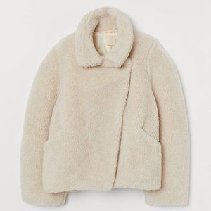 H&M Boxy Faux Fur Jacket